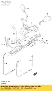 suzuki 0910310126 parafuso - Lado inferior