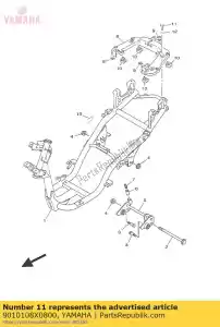 yamaha 9010108X0800 bout - Onderkant