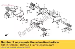 Tutaj możesz zamówić wspornik, r. Krok od Honda , z numerem części 50615MZ0000: