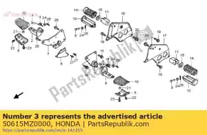 honda 50615MZ0000 wspornik, r. krok - Dół