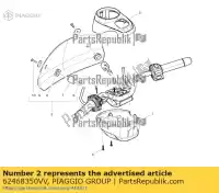 62468350VV, Piaggio Group, lenkerdeckel     , Novo