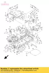 Qui puoi ordinare cerniera 4 da Yamaha , con numero parte 4XY2849E0100: