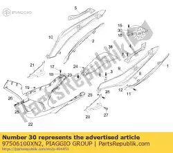 Here you can order the cover from Piaggio Group, with part number 97506100XN2: