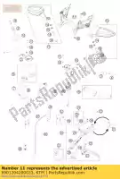 6901204200033, KTM, mirror bracket 08 ktm rc rc8 rc8r 1190 1200 2008 2009 2010 2011 2012 2013 2014 2015 2016, New