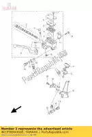 4KLF58960000, Yamaha, plate, reservoir yamaha xc yb ybr 125 2007 2008 2009 2010 2011 2012 2014, New