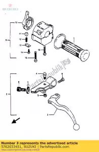 Suzuki 5762033451 leva frizione - Il fondo