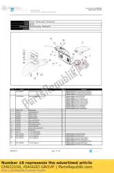 Qui puoi ordinare spina da Piaggio Group , con numero parte CM022104: