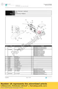 Piaggio Group CM022104 spina - Il fondo