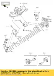 Tutaj możesz zamówić uchwyt prawy od Kawasaki , z numerem części 460030653: