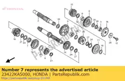 Qui puoi ordinare collare, secondo albero principale da Honda , con numero parte 23422KA5000: