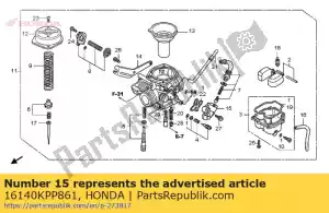 honda 16140KPP861 cuerpo comp., iniciador - Lado inferior