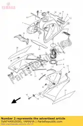 Here you can order the bracket fuel pump from Yamaha, with part number 5VKF44910000: