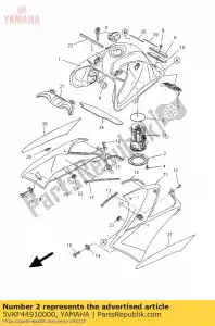 yamaha 5VKF44910000 bracket fuel pump - Bottom side