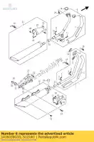 1416039G10, Suzuki, pipe,exhaust,l suzuki vl 800 2014, New