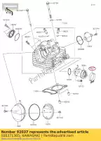 920371305, Kawasaki, zacisk kx60-a2 kawasaki  d tracker klx kx 60 65 110 150 1985 1986 1987 1988 1989 1990 1991 1992 1993 1994 1995 1996 1997 1998 1999 2000 2001 2002 2003 2005 2006 2007 2008 2009 2010 2011 2012 2013 2014 2015 2016 2017 2018 2019 2020 2021, Nowy