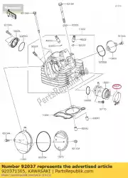 Here you can order the clamp kx60-a2 from Kawasaki, with part number 920371305: