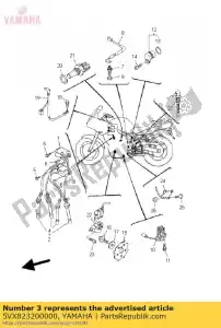 yamaha 5VX823200000 bobine assy - Onderkant