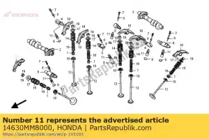 honda 14630MM8000 regulator, lash hydrauliczny (nittan) - Dół