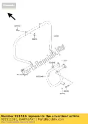 Here you can order the bolt,flanged,10x20 vn1500-g1 from Kawasaki, with part number 921511381: