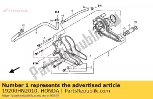 Honda 19200HN2010 bomba comp., água - Lado inferior