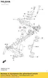 Aqui você pode pedir o porca, direção em Suzuki , com o número da peça 5163128E00: