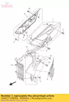 1SN217100000, Yamaha, os?ona boczna 1 yamaha  yz 85 2015 2016 2017 2018 2019 2020, Nowy