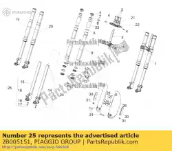 Tutaj możesz zamówić prawy hub od Piaggio Group , z numerem części 2B005151: