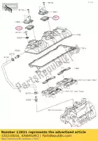 120210016, Kawasaki, válvula-assy-reed zx600p7f kawasaki  klz z zx 600 636 900 1000 2007 2008 2009 2010 2011 2012 2013 2014 2015 2016 2017 2018 2019 2020 2021, Novo