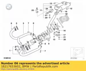 bmw 18217653602 noot - Onderkant