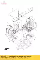 1P0F74520000, Yamaha, bracket, footrest yamaha yfm bruin yfmb big bear 250, New