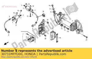 honda 30731MFFD00 cordon assy., fr. haute tension - La partie au fond