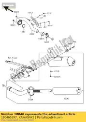 Ici, vous pouvez commander le la laine auprès de Kawasaki , avec le numéro de pièce 180460197: