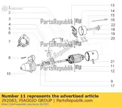 Aquí puede pedir motor de arranque de Piaggio Group , con el número de pieza 292083: