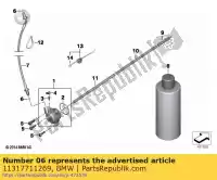 11317711269, BMW, joint torique - 5,5x1,5 bmw  1200 1250 2015 2016 2017 2018 2019 2020 2021, Nouveau