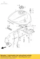 4410018H10YKZ, Suzuki, tank, brandstof suzuki gsf 1250 2009, Nieuw