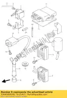 3364008D00, Suzuki, condensatore suzuki dr z 400 2000 2001 2002 2003 2004, Nuovo