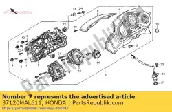 zaak lager van Honda, met onderdeel nummer 37120MAL611, bestel je hier online: