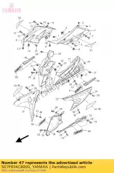 Ici, vous pouvez commander le emblème 1 auprès de Yamaha , avec le numéro de pièce 5D7F834C8000: