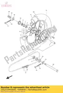 yamaha 3JE253940000 przek?adka, koralik - Dół