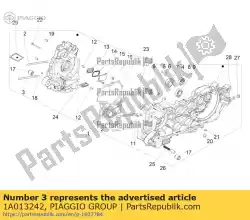 Qui puoi ordinare prigioniero testa/cilindro p beverly 400 21 da Piaggio Group , con numero parte 1A013242: