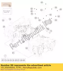 Tutaj możesz zamówić zestaw uszczelek 250/300 08 od KTM , z numerem części 55130099000: