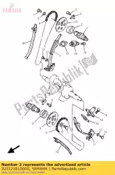 Tutaj możesz zamówić wa? Ek rozrz? Du 2 od Yamaha , z numerem części 2UJ121810000: