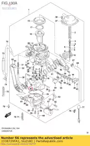 suzuki 1338729FA1 anillo - Lado inferior