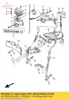 4H7W00415000, Yamaha, zestaw cylindra, master yamaha xvz yfm yfz 250 350 400 1300 1990 1991 2000 2001, Nowy