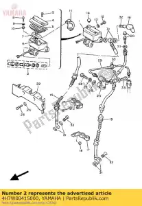 yamaha 4H7W00415000 zestaw cylindra, master - Dół