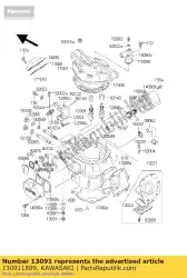 Qui puoi ordinare titolare da Kawasaki , con numero parte 130911889: