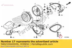 Tutaj możesz zamówić nakr? Tka, nasadka, 6mm od Honda , z numerem części 94021060000S: