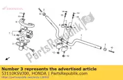Aqui você pode pedir o nenhuma descrição disponível no momento em Honda , com o número da peça 53110KSVJ00: