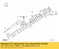 32712351555, BMW, vis à tête cylindrique - m8x60 bmw  1100 1995 1996 1997 1998 1999 2000 2001, Nouveau