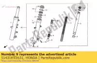 51431KVZ631, Honda, nessuna descrizione disponibile al momento honda nss 250 2008 2009 2010 2011, Nuovo